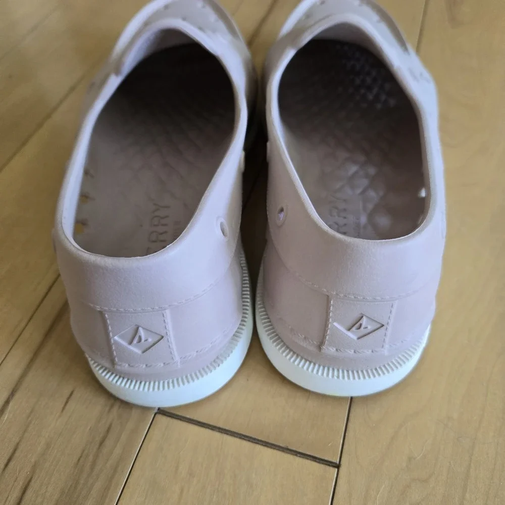 Women's Size 11 Sperry Top Sider Purple Float Slip On Boat Shoes Crocs - Picture 4 of 6